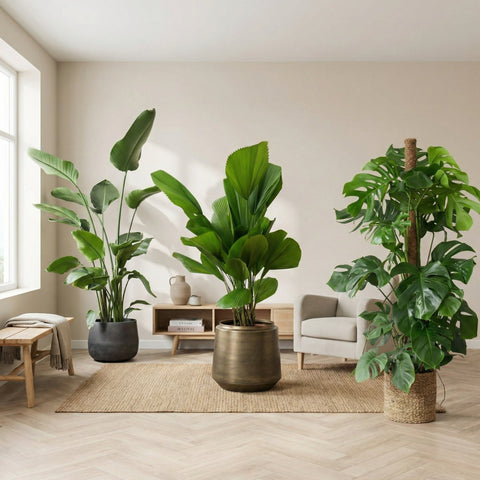 Plant grote bladeren collectie Green Bubble