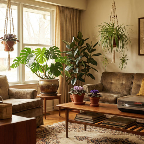 Ouderwetse kamerplanten collectie Green Bubble