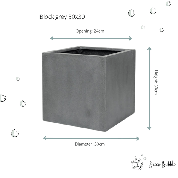 Pot Block Grey kopen bij Green Bubble