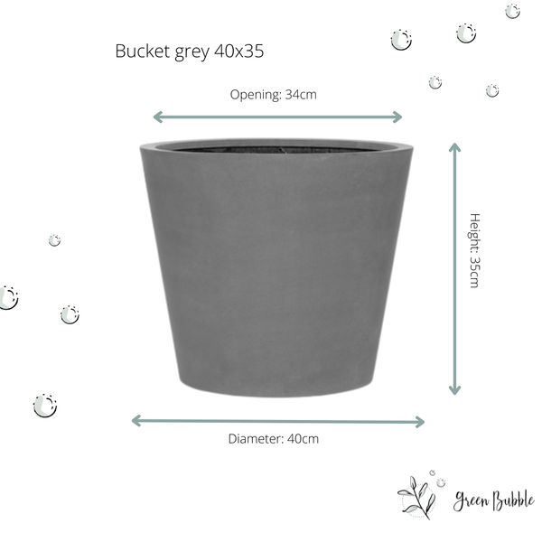 Pot Bucket Grey kopen bij Green Bubble