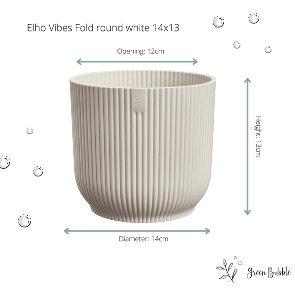 Pot elho Vibes Fold Round beige kopen bij Green Bubble