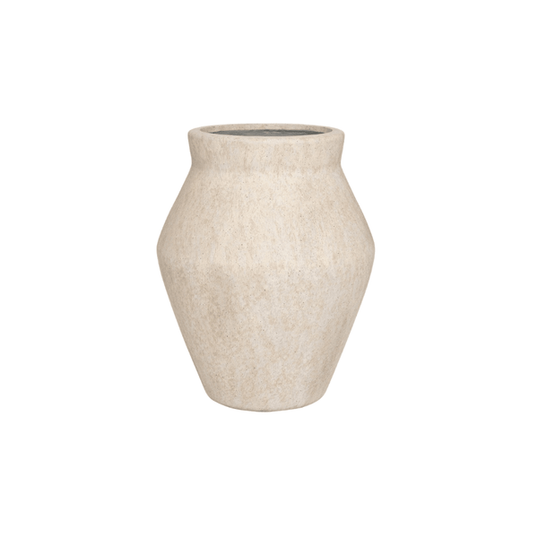 Pot Fleuri High Travertine Beige kopen bij Green Bubble