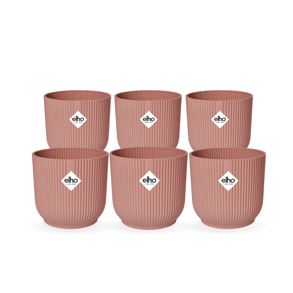 6x Pot elho Vibes Fold Round roze kopen bij Green Bubble