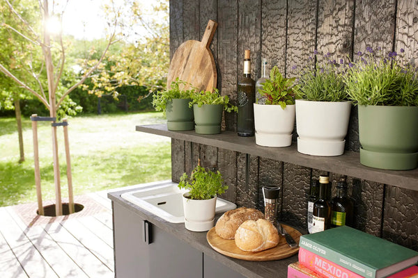 Pot Elho Greenville wit kopen bij Green Bubble