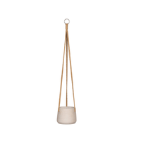 Pot Patt hanging beige washed