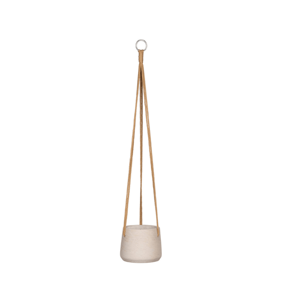 Pot Patt hanging beige washed kopen bij Green Bubble