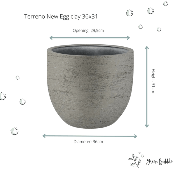 Pot Terreno new egg clay kopen bij Green Bubble