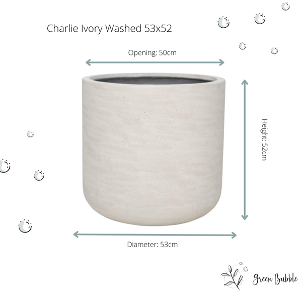 Pot Charlie Ivory Washed kopen bij Green Bubble