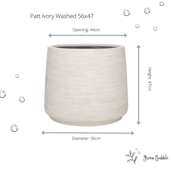 Pot Jumbo Patt Ivory Washed kopen bij Green Bubble