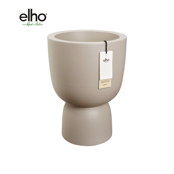 Pot Elho Amber Coupe Round Beige kopen bij Green Bubble