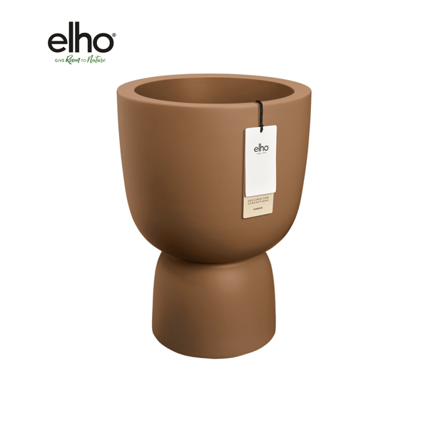 Pot Elho Amber Coupe Round Bruin kopen bij Green Bubble