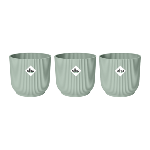 3x Pot elho Vibes Fold Round groen kopen bij Green Bubble