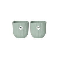 2x Pot elho Vibes Fold Round groen
