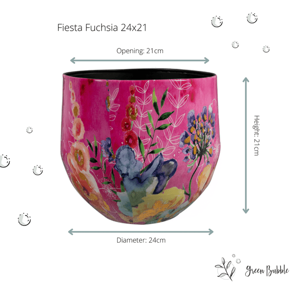 Designed by Lammie pot Fiesta Fuchsia kopen bij Green Bubble