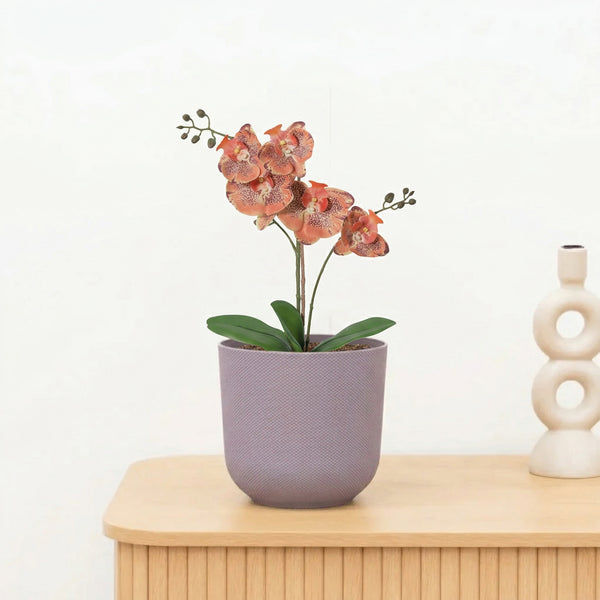 Kunst Phalaenopsis orchid orange - 41cm kopen bij Green Bubble