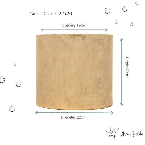 Pot Giedo camel kopen bij Green Bubble