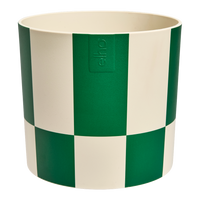 Pot Elho Blocks & Stripes groen