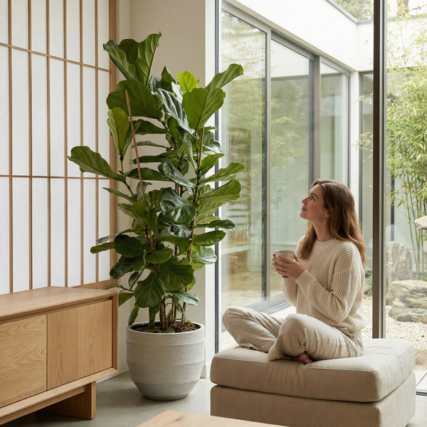 Ficus Lyrata struik XXL - 220cm kopen bij Green Bubble