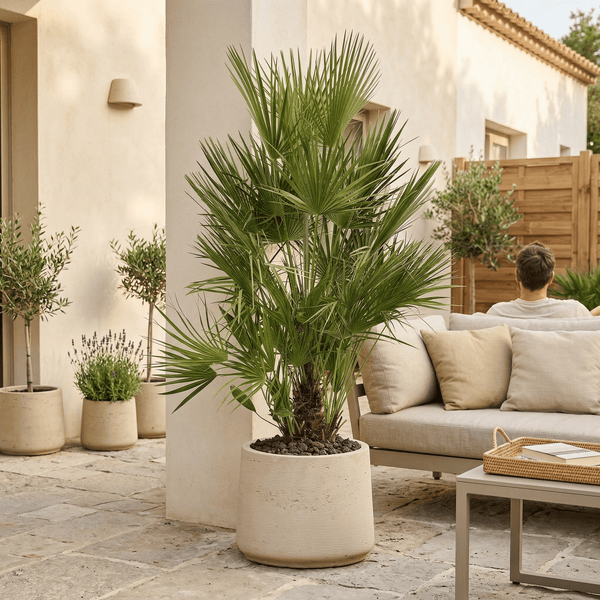 Chamaerops humilis - 170cm kopen bij Green Bubble
