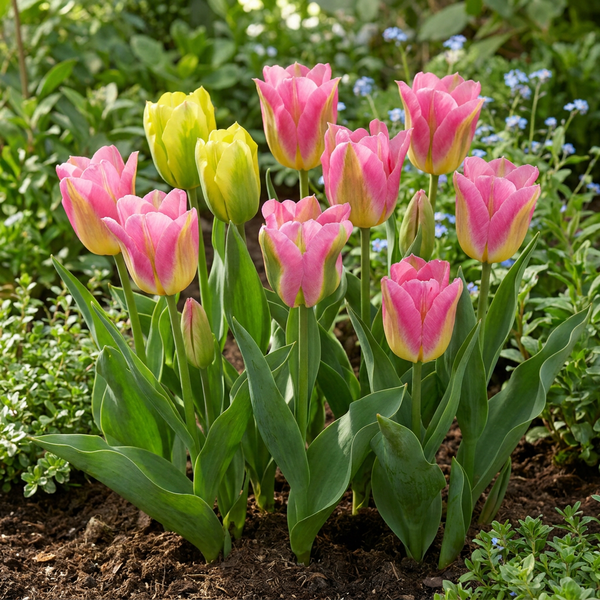 Bulbes de tulipe Strawberry Lemonade
