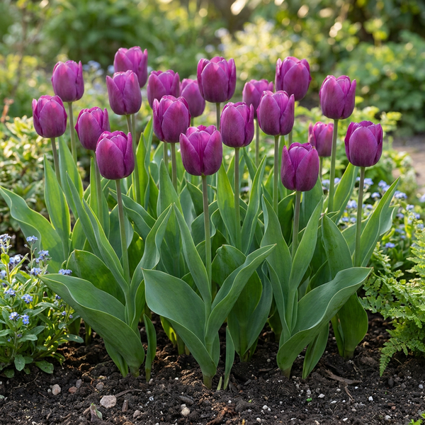Bulbes de tulipe Triumph Purple