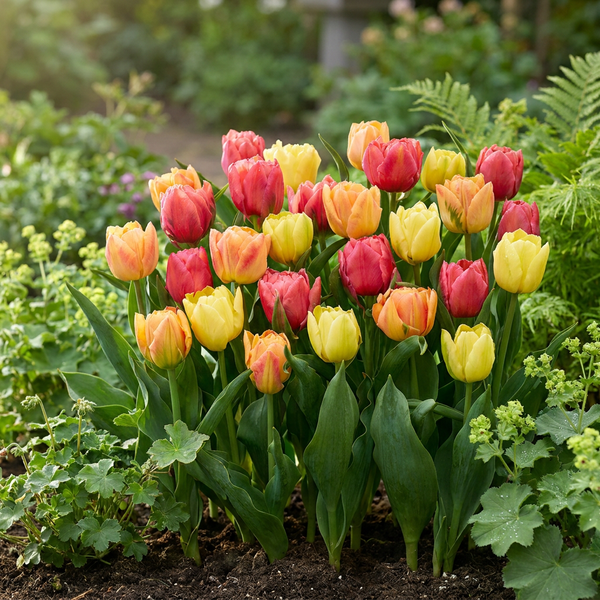 Bulbes de tulipe mélange Symbiosa