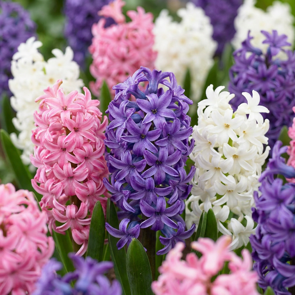 Hyacinth bulbs Pastel mix