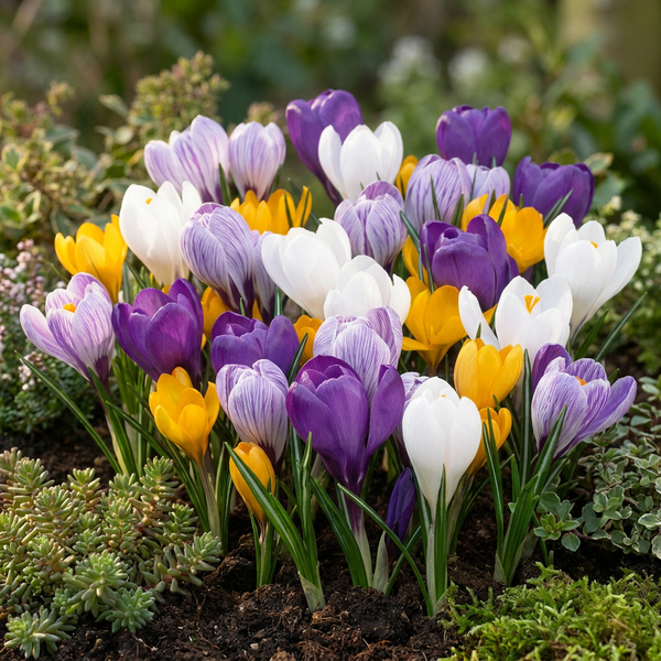 Bulbes de crocus Large Flowering mix