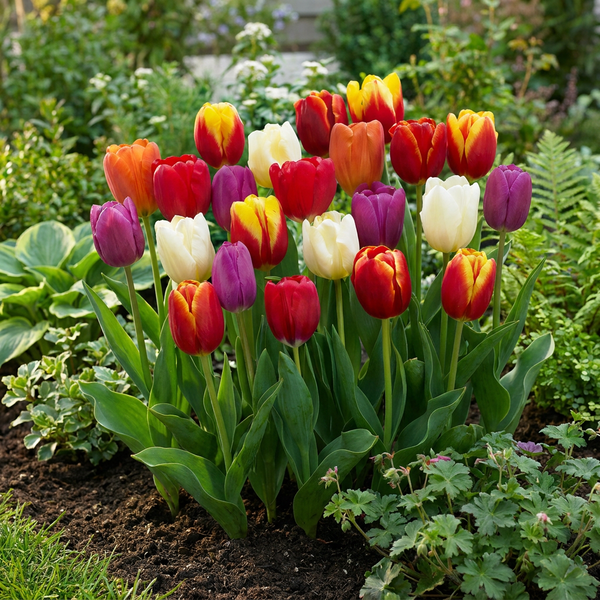Tulpenbollen Triumph mix XL bollen